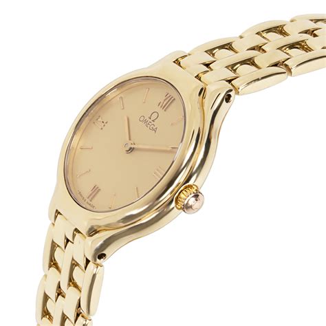 omega deville watch women's